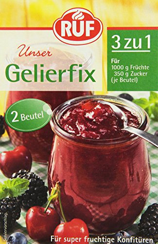 RUF Gelierfix Gelierpulver, 17 mal 2er Pack, (17 x 2 x 25g)