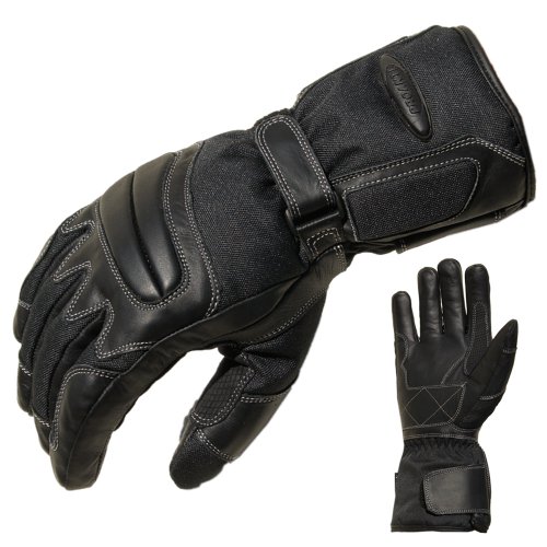 PROANTI Motorradhandschuhe Regen Winter Motorrad Handschuhe Herren Damen - XXL
