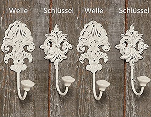 Hakenset Wandhaken Nostalgie Metallhaken 4429000