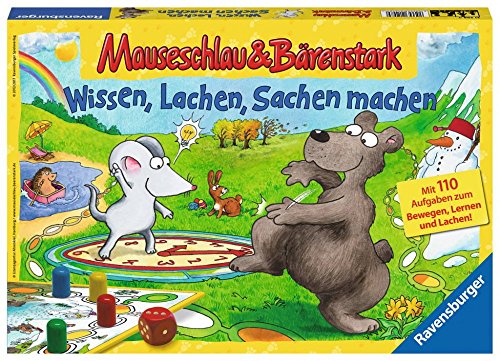 Ravenburger 21298 -  Mauseschlau & Bärenstark Wissen, Lachen, Sachen machen Kinderspiel