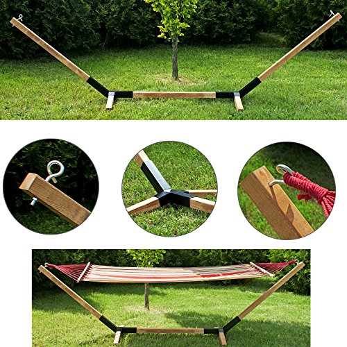 HÄNGEMATTE GESTELL HÄNGEMATTENGESTELL HOLZGESTELL HARTHOLZ BUCHHOLZ HÄNGELIEGE STABIL