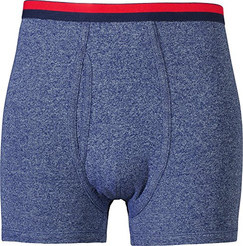Unbekannt Herren-Schlüpfer 2er-Pack Feinripp Jeansblau Größe 6