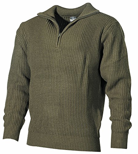 BW Isländer Pullover oliv S-XXXL L L,Oliv