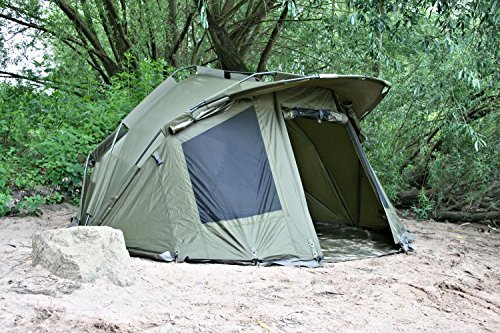 CampFeuer - Angelzelt 'Storm', 2-Mann Karpfenzelt für Angler, Bivvy