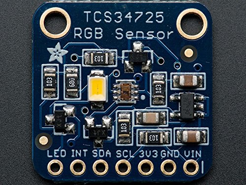adafruit-sensore TCS34725 RGB mit Fernbedienung Infrarot und Filter A LED