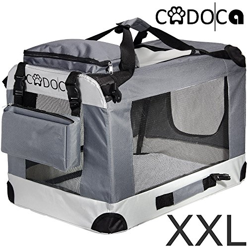 Deuba Hundetransportbox CADOCA Faltbar - Größe XXL
