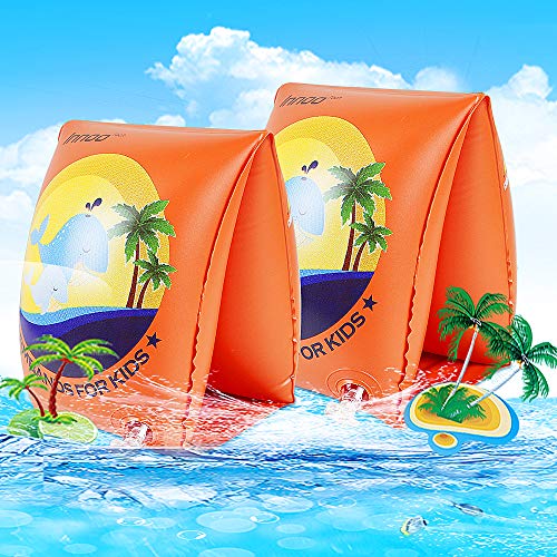 Innoo Tech Schwimmflügel, Schwimmflügel Kinder 2-6 Jahre Schwimmhilfen Doppelkammersystem, Körpergewicht 15 bis 30 kg