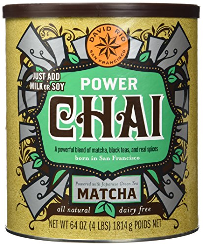 David Rio - Power Chai mit Matcha, Pappwickeldose (1 x 1.814 kg)