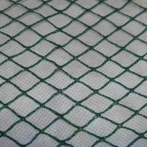 Aquagart Teichnetz, 8m x 6m, dunkelgrün, engmaschig: Maschenweite 15mm x 15mm, Laubnetz, Teichabdecknetz, Vogelabwehrnetz, Reihernetz robust