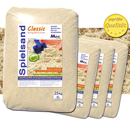 100kg Spielsand Quarzsand TÜV geprüft TOP Qualität 0 - 2 mm Sandkasten