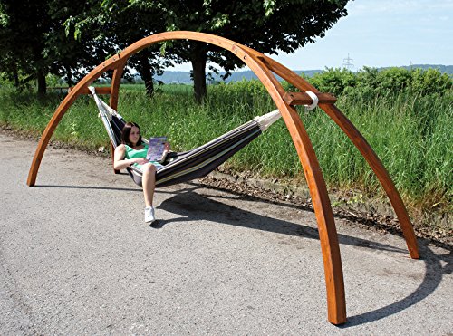 DEMA Hängemattengestell HMG 350 Holz 'Brücke'