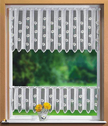 Gardinenbox Scheibengardinen Set 2 Teilig, 30/50x160, 33514, 33500