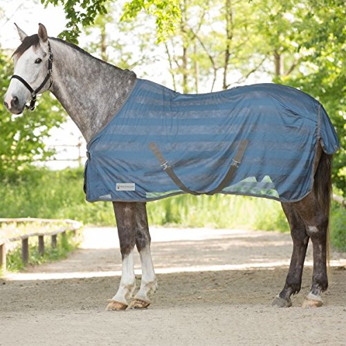 WALDHAUSEN Fliegendecke Economic Kreuzbegurtung, taubenblau, 145, taubenblau, 145 cm