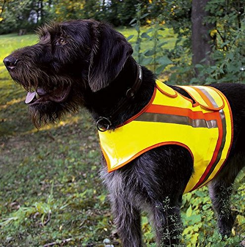 HUNDE-SIGNALWESTE Reflektorweste Hunde-Warnweste AKAH große Hunde
