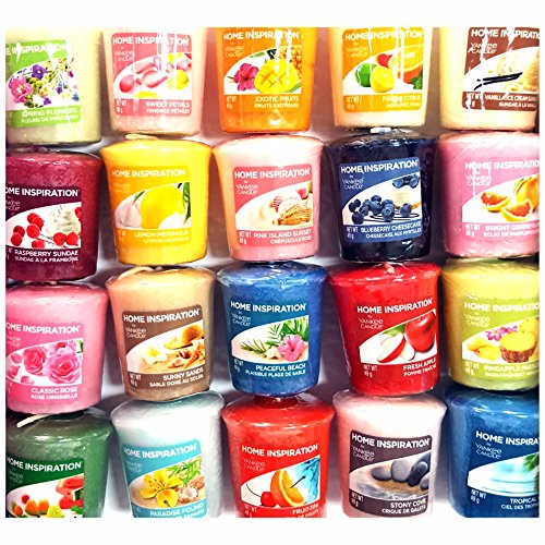 Yankee Candle Home Inspiration Votivkerzen, verschiedene Düfte, 12 Stück