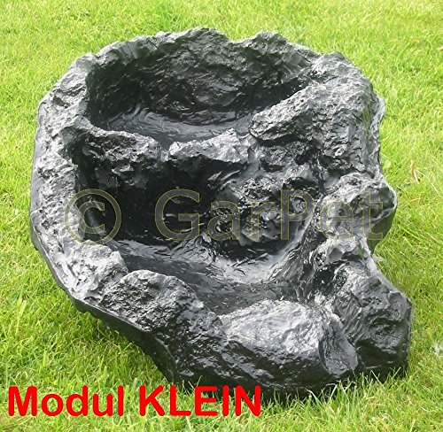 Bachlauf Wasserfall Module erweiterbar Teich Bachlaufschale Garten Bachlaufelemente Gartenteich (klein)