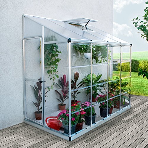 Anlehngewächshaus Interline 8x4'
