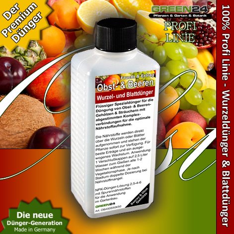 Obstbaum Beerenstrauch Dünger HIGHTECH düngen von Obst und Beeren