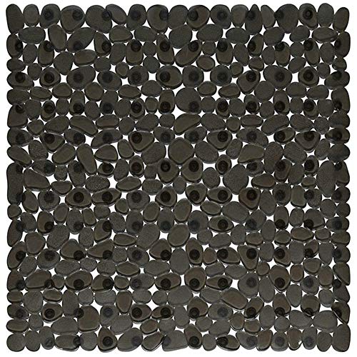 FANSIR Duschmatte rutschfest Dusche Antirutschmatte Dusche Rutschmatte Mit Saugnäpfen (Schwarz)