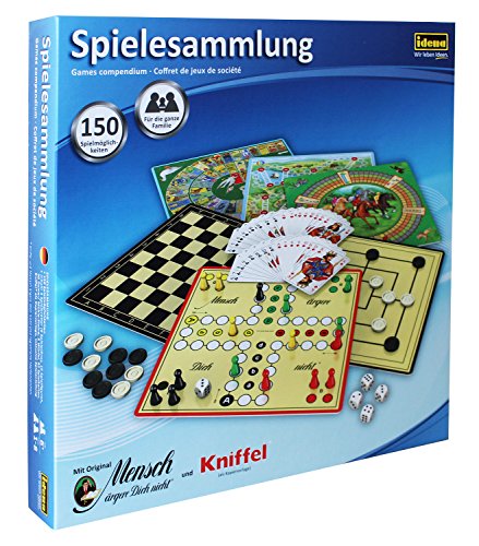 Idena 6102589 - Spielesammlung mit 150 Spielmöglichkeiten