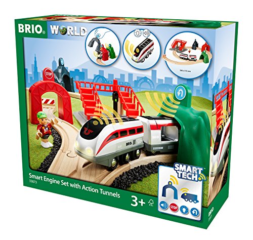 Brio GmbH Brio World 33873 - Smart Tech Reisezug Set, Groß