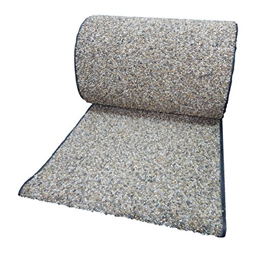 Aquagart Steinfolie Für Teichrand Teichufer Bachlauf Ufer Teichfolie Teich Epdm Folie verschieden Breiten (3m, sandfarben 60cm breit)