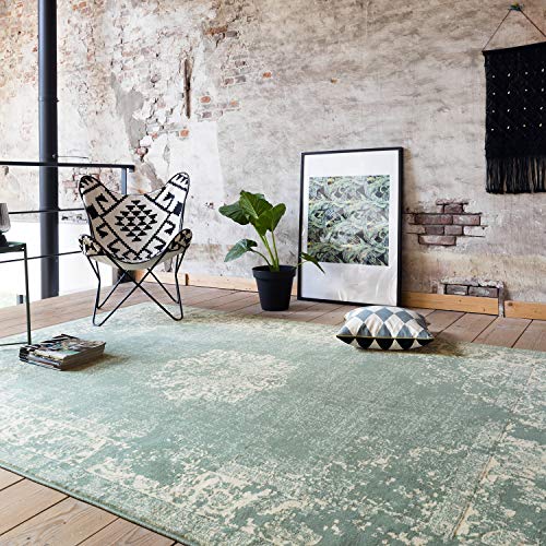 FRAAI | Home & Living Vintage Teppich - Wonder Grün (160 x 230 cm)