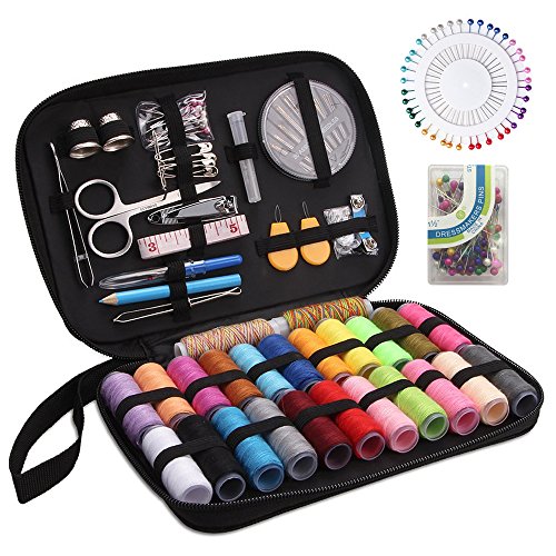 Depple Nähset mit 234 Teilen Nähzubehör,24 Garnrollen enthalten,komplettes Nähzeug für Anfänger,Reisende, Verwandte und Freunde