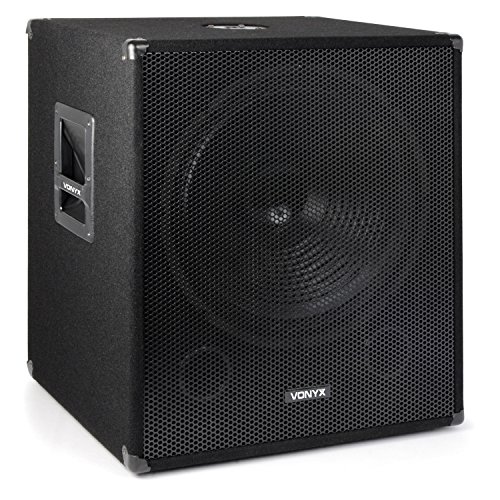 Skytec 170760 – SMWBA18 Subwoofer bi-amplificado18 '