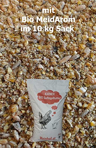 Bio Legehennenfutter mit MeidArom ÖVO im 10 kg Sack