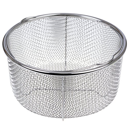 GRÄWE Dämpfeinsatz für Kochtöpfe - Dünsteinsatz-Korb aus Edelstahl Ø 21 cm