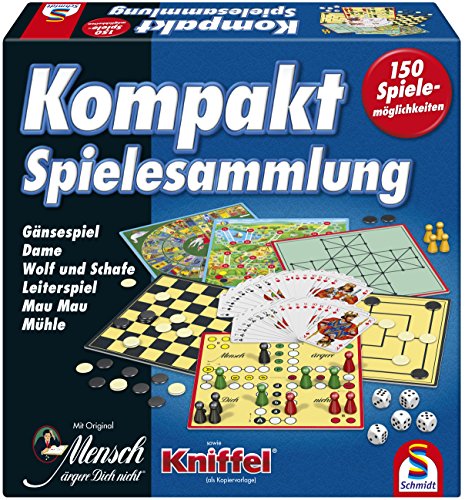 Schmidt Spiele 49188 Kompakt Spielesammlung