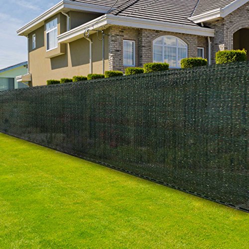 casa pura Zaunblende | Höhe: 120 cm | effektiver Sichtschutz, Windschutz, Sonnenschutz | für Garten, Balkon, Sportplatz und Gelände | in vielen Höhen und Längen (1,2m x 6m)