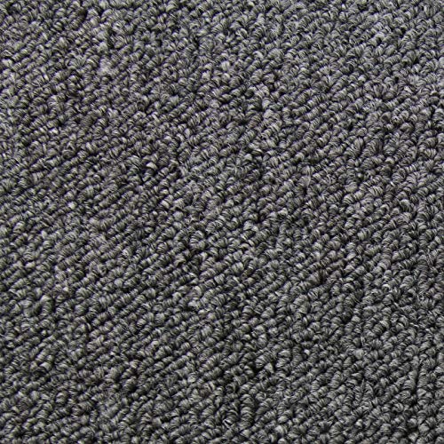 20 Stück Teppichfliesen Bodenfliesen Teppich 50 x 50 cm Gesamtfläche 5 m² (Anthrazit)