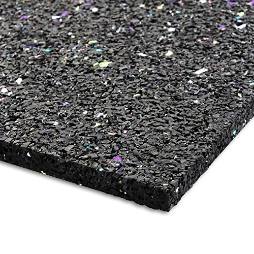 Hocheffiziente Antivibrationsmatte für Waschmaschinen, Lautsprecher usw. - zuschneidbar - Qualitätsprodukt aus Deutschland - viele Größen - 60x60cm