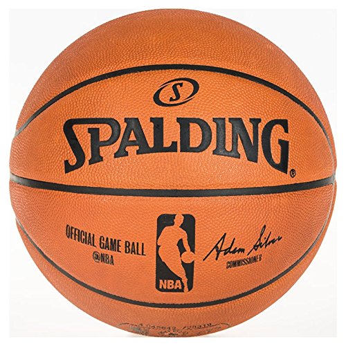 Spalding NBA Gameball Basketball Ball orange, 7