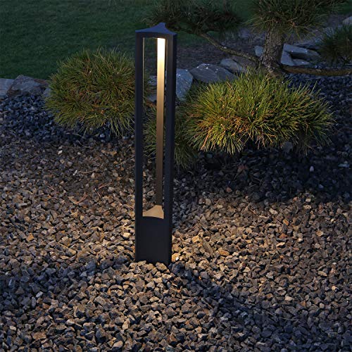 CLGarden Design LED Außenstandleuchte ASL2 Designer Außenleuchte Pollerleuchte Gartenbeleuchtung