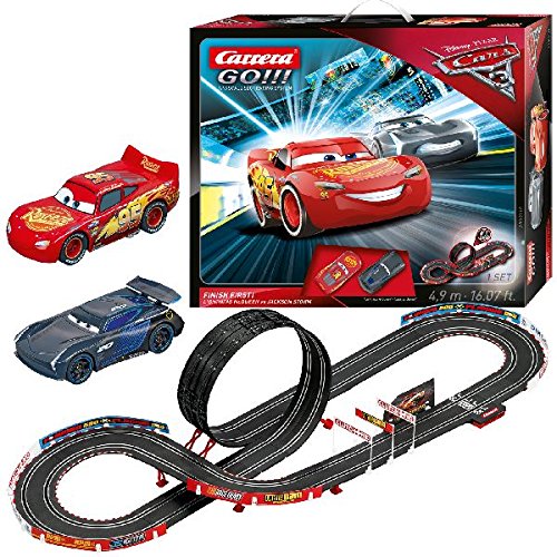 Carrera 20062418 Go!!! Disney/Pixar Cars 3 Finish First!