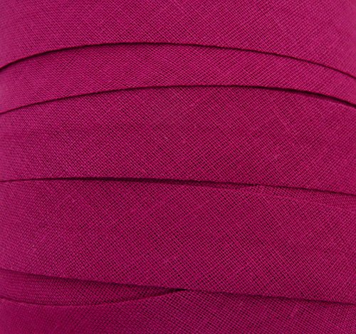Schrägband / Textilband - Blende 'Brombeer' 20 mm / Baumwolle (10 Meter)