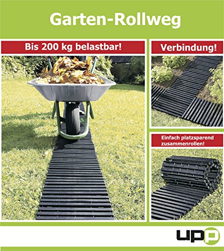 Gartenplatten/Rollweg