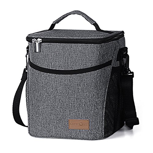 Lifewit Lunchtasche Mittagessen Tasche Thermotasche Kühltasche Isoliertasche Picknicktasche für Lebensmitteltransport 9L
