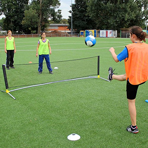 Fußballtennis-Set für Kunstrasen, Hartplatz und Halle, für Fußballtraining