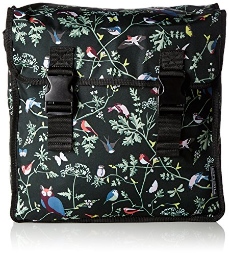 Basil Damen Fahrradtasche Wanderlust, Charcoal, 36 x 14 x 41 cm, 17642