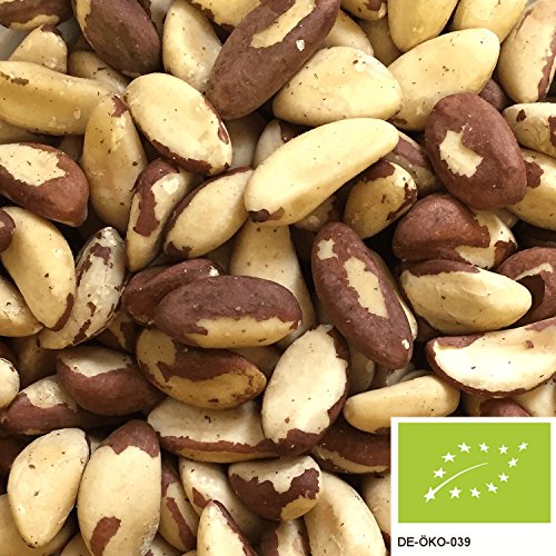 500g Bio Paranüsse aus Wildsammlung, Ganze Nüsse naturbelassen und unbehandelt in Bio-Qualität