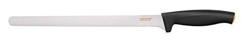 Fiskars Schinken- und Lachsmesser, Gesamtlänge: 38 cm, Qualitätsstahl/Kunststoff, Functional Form, 1014202