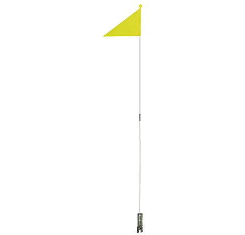 P4B sicherheitswimpel-Security Flag-teilbar-ca. 150 cm, Neongelb 1 Stück