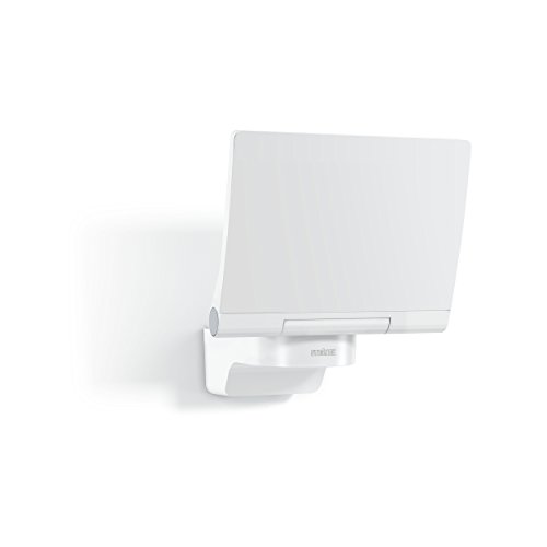 Steinel LED-Strahler XLED Home 2 XL Slave weiß, vernetzbarer Fluter, 20 W, LED Wandleuchte außen, Innenhof & Zufahrt