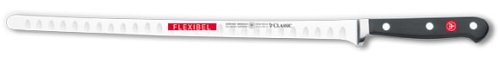 WÜSTHOF Lachsmesser 32 cm Klinge, Classic (4543), Flexible Klinge mit Kullen, sehr scharf, Edelstahl, geschmiedet, hochwertiges Kochmesser