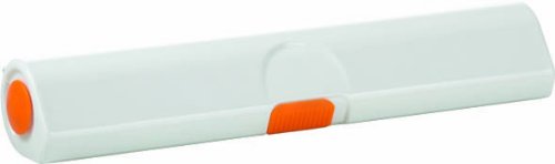 Emsa 508270 Folienschneider für Alu- oder Frischhaltefolie, Größe 33 cm, Click und Cut, grün/weiß