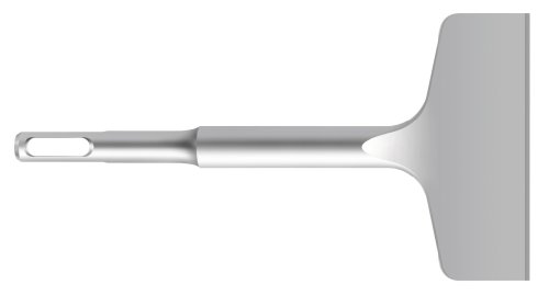 Metabo Fließenmeißel SDS-Plus, Meißel für Akku-Schrauber mit einer Länge von 16,5cm, mit extrem breitem Arbeitsblatt von 7,5cm